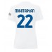 Inter Milan Henrikh Mkhitaryan #22 Voetbalkleding Uitshirt Dames 2023-24 Korte Mouwen